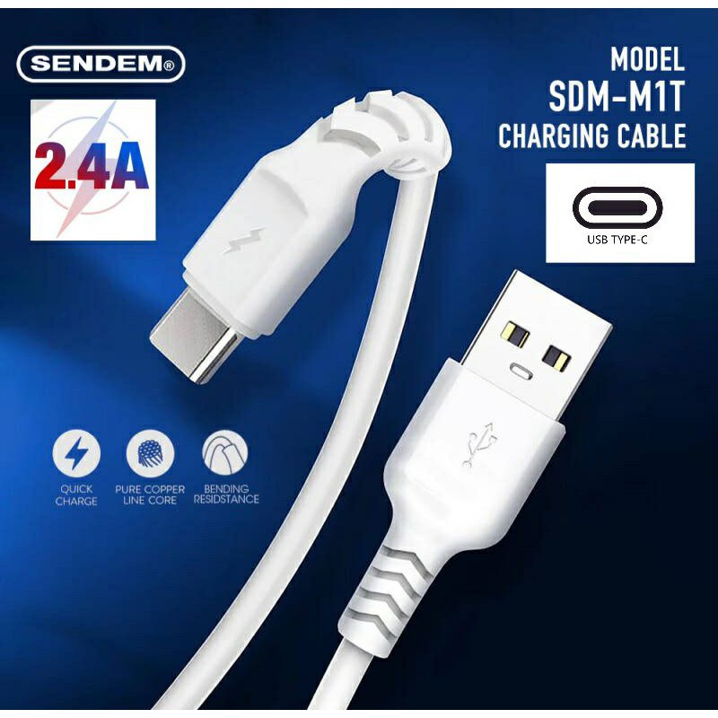 SENDEM Charging Cable M1T Type-C