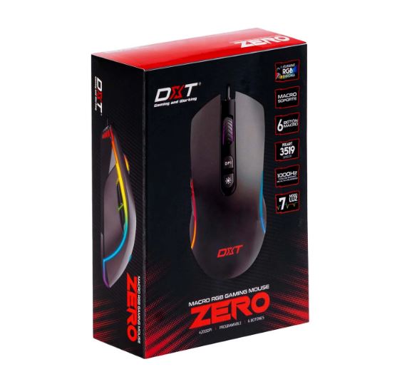 Fantech DXT Macro RGB Gaming Mouse Zero
