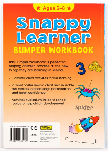 Snappy Learner Bumper Workbook (Ages 6-8)