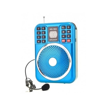 WSTER Portable Speaker and Mic WS 1503