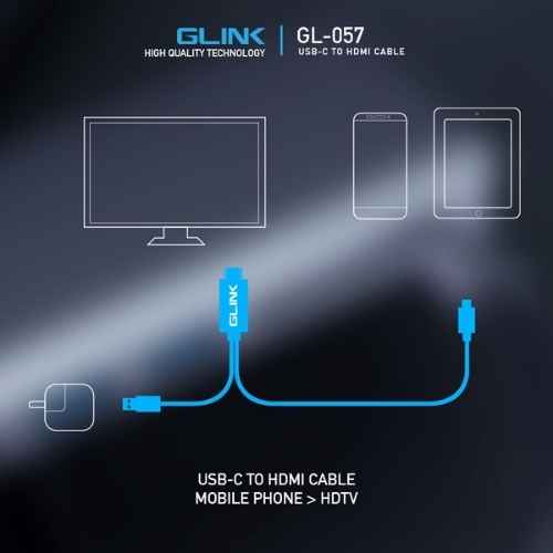 G-Link GL-057 Type-C to HDMI Cable