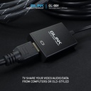 VGA to HDMI Adapter with Audio G-Link GL-009