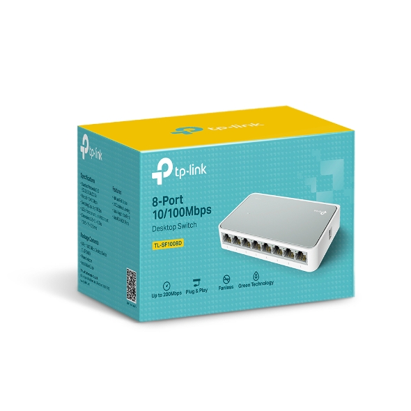 TP Link TL SF1008D (10/100Mbps 8 Port Switch)