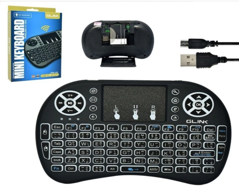 G-Link Mini Keyboard Backlight Wireless 2.4 GHZ