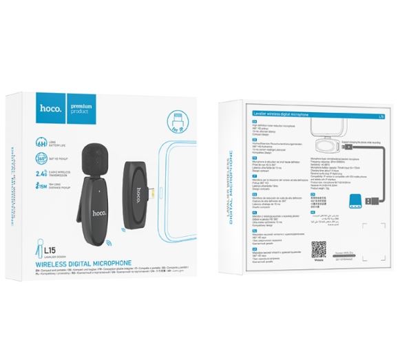 HOCO L15 iOS Wireless Digital Microphone