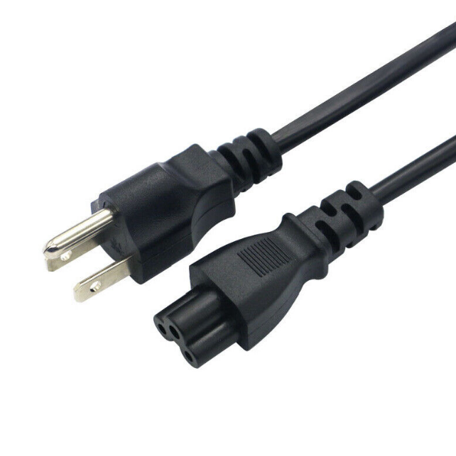 AC Laptop Power Cable 1mm, 3m ထိ (3 Pin)