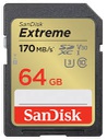 Sandisk Extreme SDXC UHS-I 64GB SD Card 170MB/s
