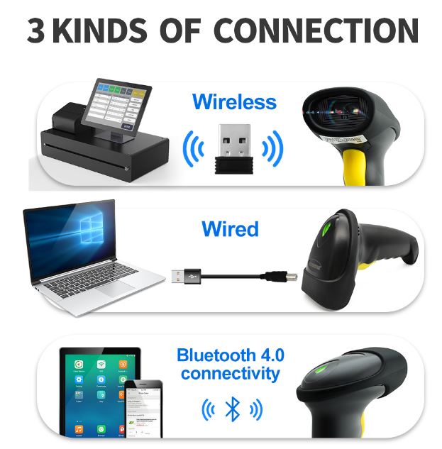 Barcode Scanner 2D Bluetooth SC-TBH01