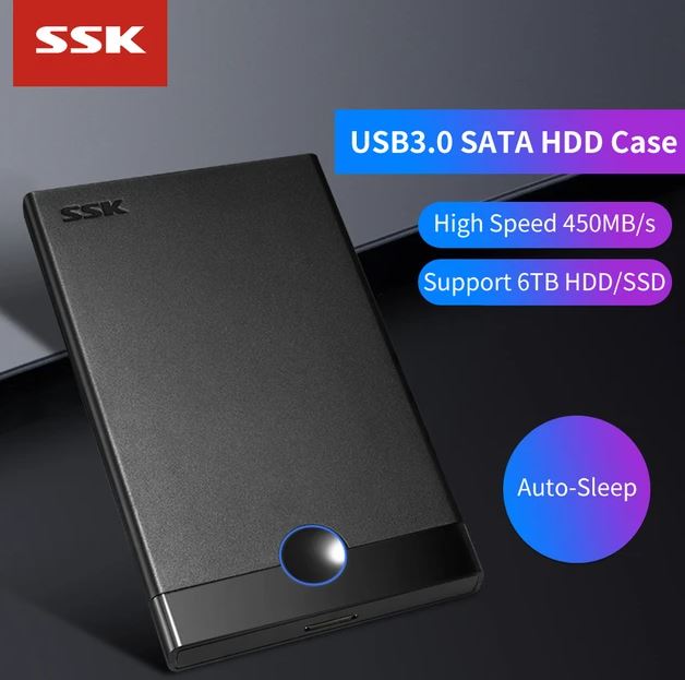 SSK USB 3.0 SHE-090 2.5&quot; Hard Drive Enclosure