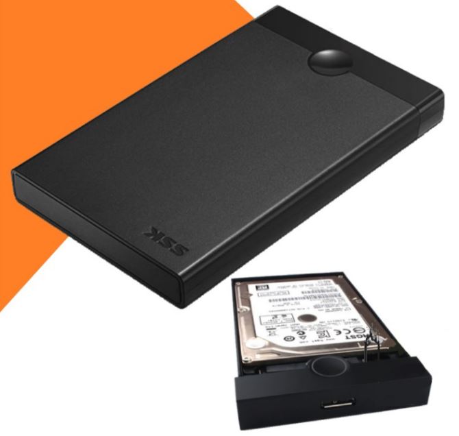 SSK USB 3.0 SHE-090 2.5&quot; Hard Drive Enclosure