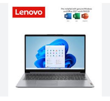 Lenovo ideapad 1 (Ryzen 5 5500U ,8GB , SSD 512GB, 15.6&quot;)