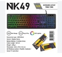 NUBWO NK-49 LED USB Wired Keyboard (ENG/THAI Layout)