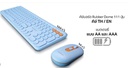 NUBWO NKM-638 Bluetooth &amp; Wireless Keyboard and Mouse Combo (ENG/THAI Layout)