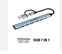 G-Link GL-038 7 in 1 USB Hub (All USB Type-C interface)