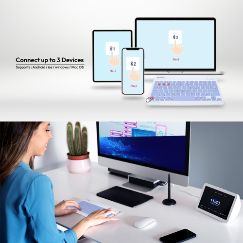 NUBWO NKB100 Ultra Slim Bluetooth Keyboard