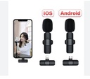 K11 Wireless Microphone 2 Mics TypeC+iPhone