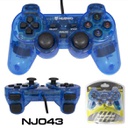 NUBWO NJ-043 Sequential Double Vibration Joy Stick (Blue, Silver)