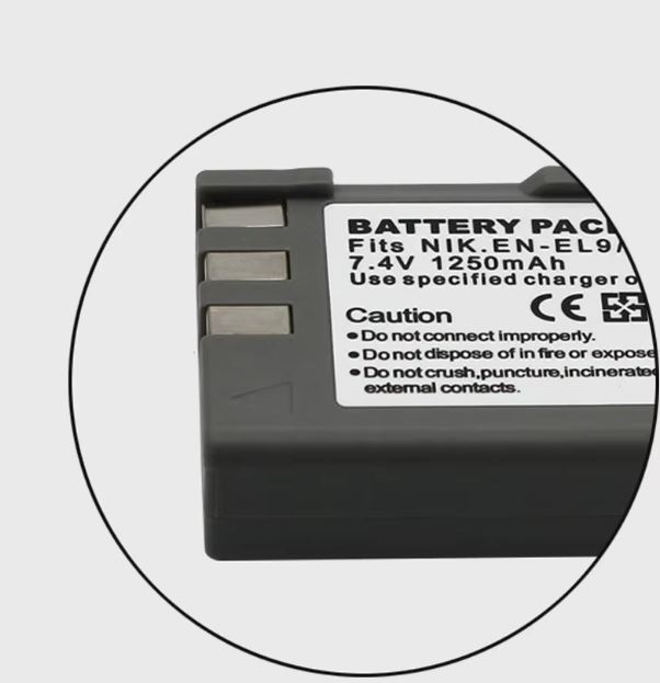 Digital EN-EL9A Battery