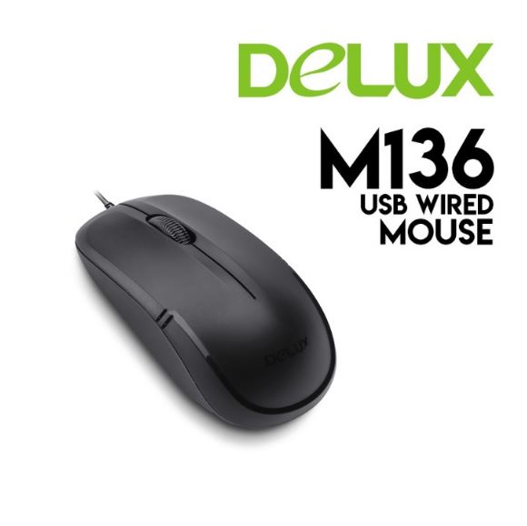 Delux 136 Optical Mouse