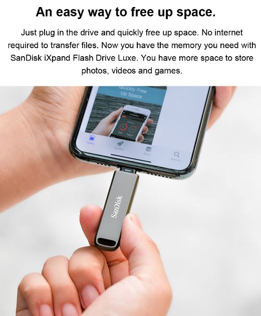 SanDisk 128GB iPhone OTG Stick