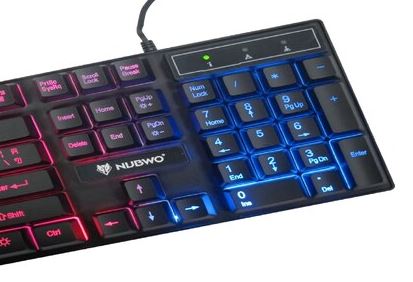 NUBWO SAVITAR NKM 623 Keyboard and Mouse Combo Set (Black)