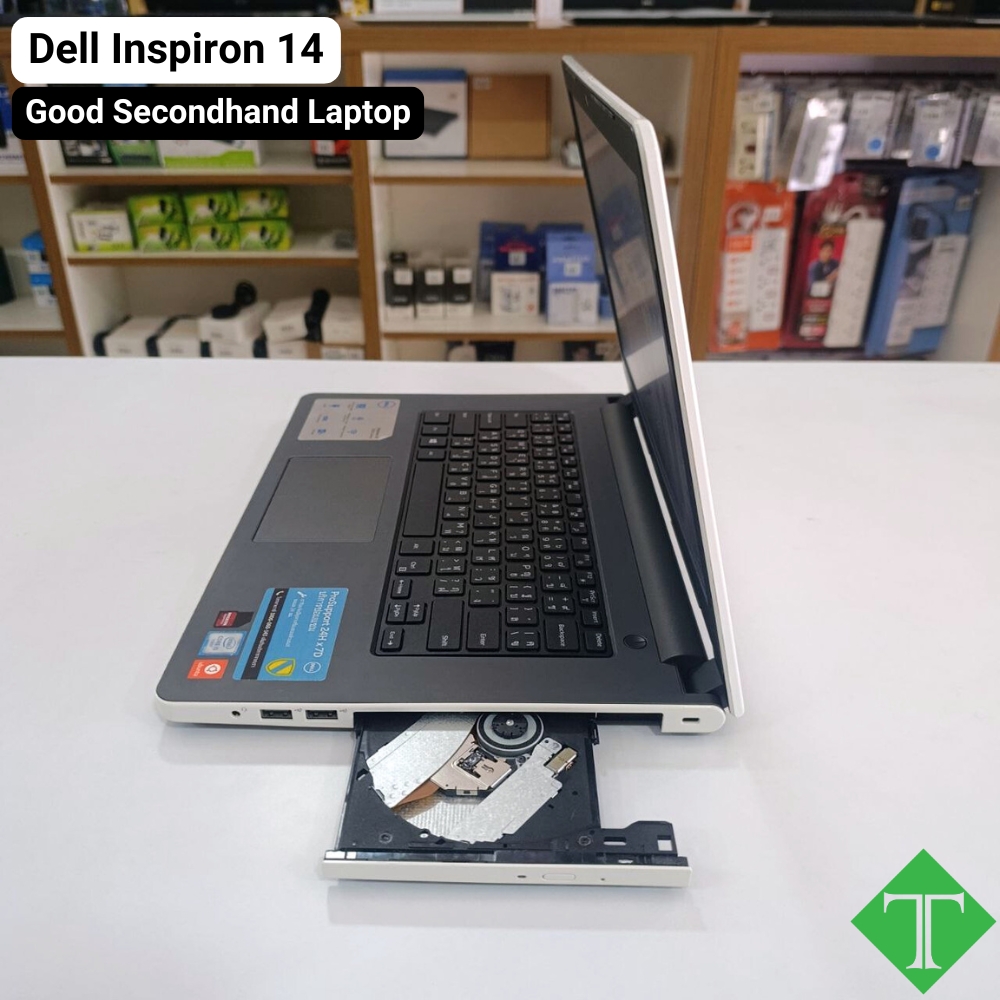 Dell Inspiron 14  (i5 ,6200U, 8GB, HDD 500GB, 14&quot;) Alpine White