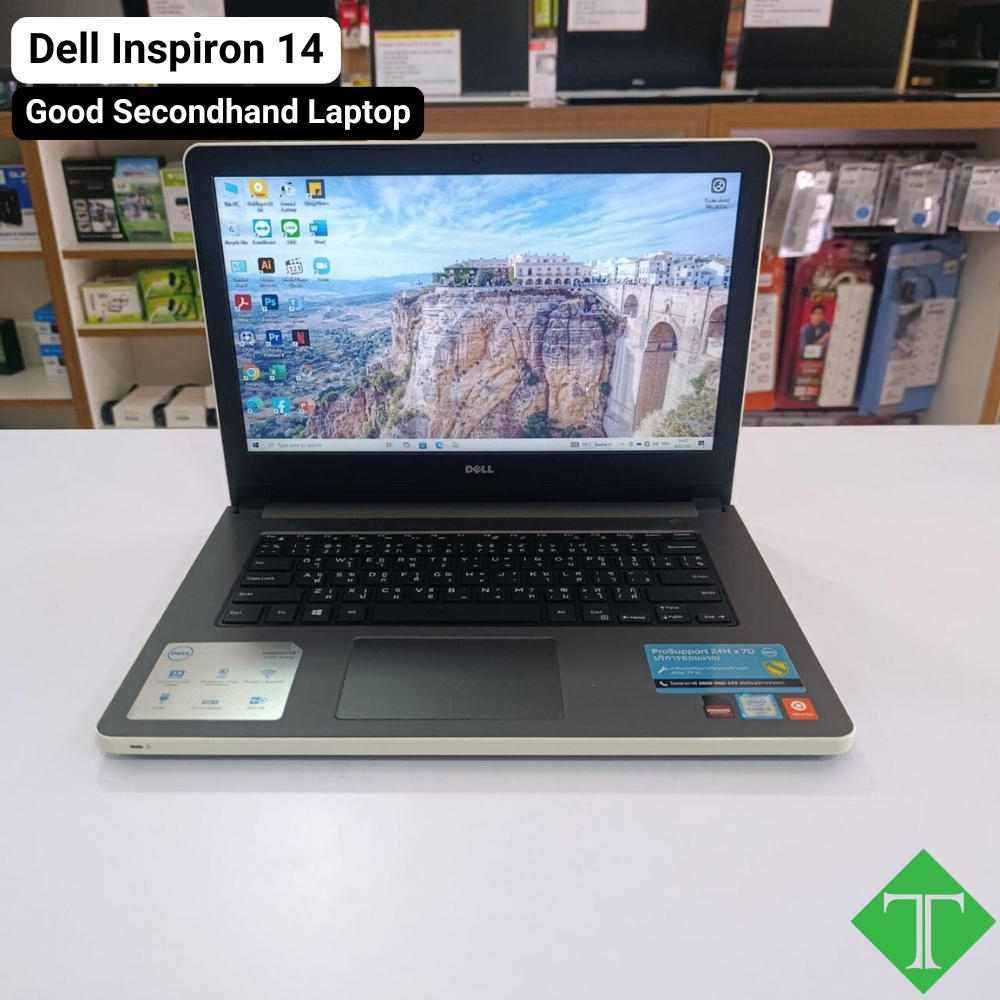 Dell Inspiron 14  (i5 ,6200U, 8GB, HDD 500GB, 14&quot;) Alpine White