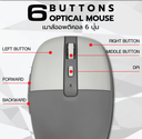 SIGNO BM-193 Bluetooth &amp; Wireless (USB-A, USB-C) Mouse