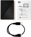 WD My Passport 2TB External Hard Disk(Black)