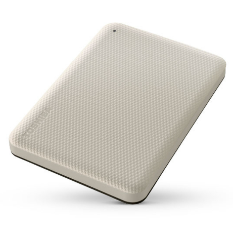 Toshiba Advance External Hard Disk 1TB (White)