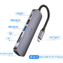 HOCO HB28 6 in 1 USB-C Multifunction Adapter