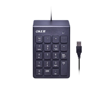 OKER Wired Numeric Keypad KP-972 (000)