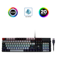 Oker K458 Mixed Backlit Mechanical Wired Gaming Keyboard