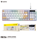NUBWO NK56 Rubber Dome Keyboard (Purple)