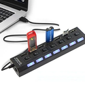 USB Hub 7 Port 7 Switch USB 2.0