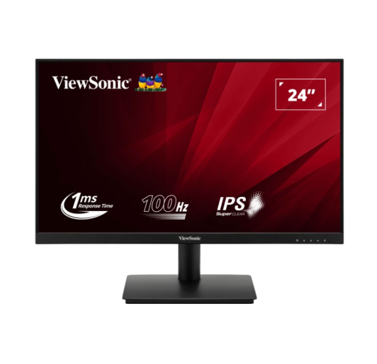 View Sonic LED 24" Monitor VA240A-H/G1-H (VGA + HDMI)