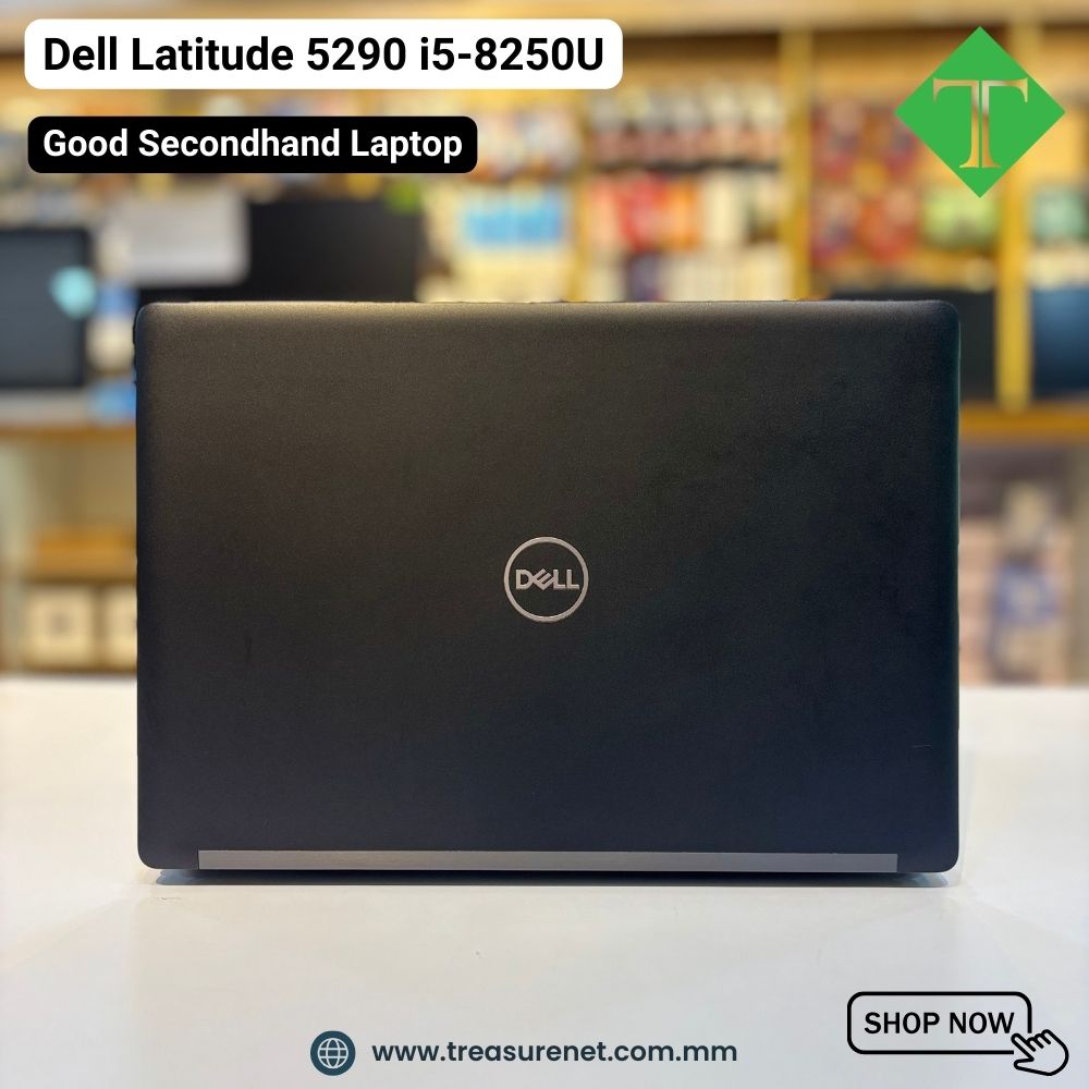 Dell Latitude 5290 ( i5-8250U, Ram 8GB, SSD 256,14") Black