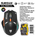 Nubwo NMB-104 Bluetooth &amp;Wireless Mouse