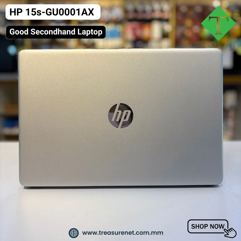 HP 15s-GU0001AX (AMD Athlon Gold 3150, 8GB, SSD 256GB,15.6") Silver