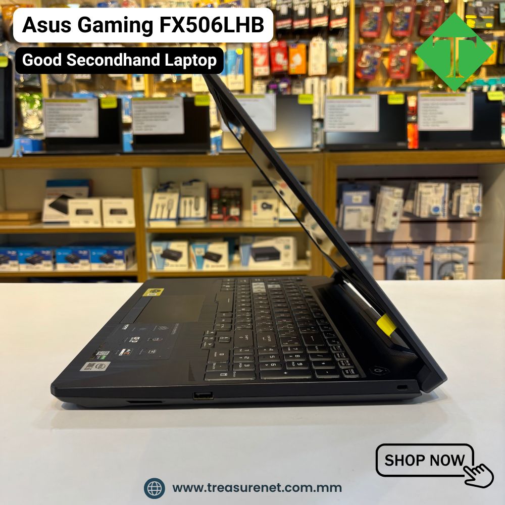 Asus Gaming FX506LHB (i5- 10300H, 16GB, SSD 512GB, GTX1650 4GB, 15.6") Black