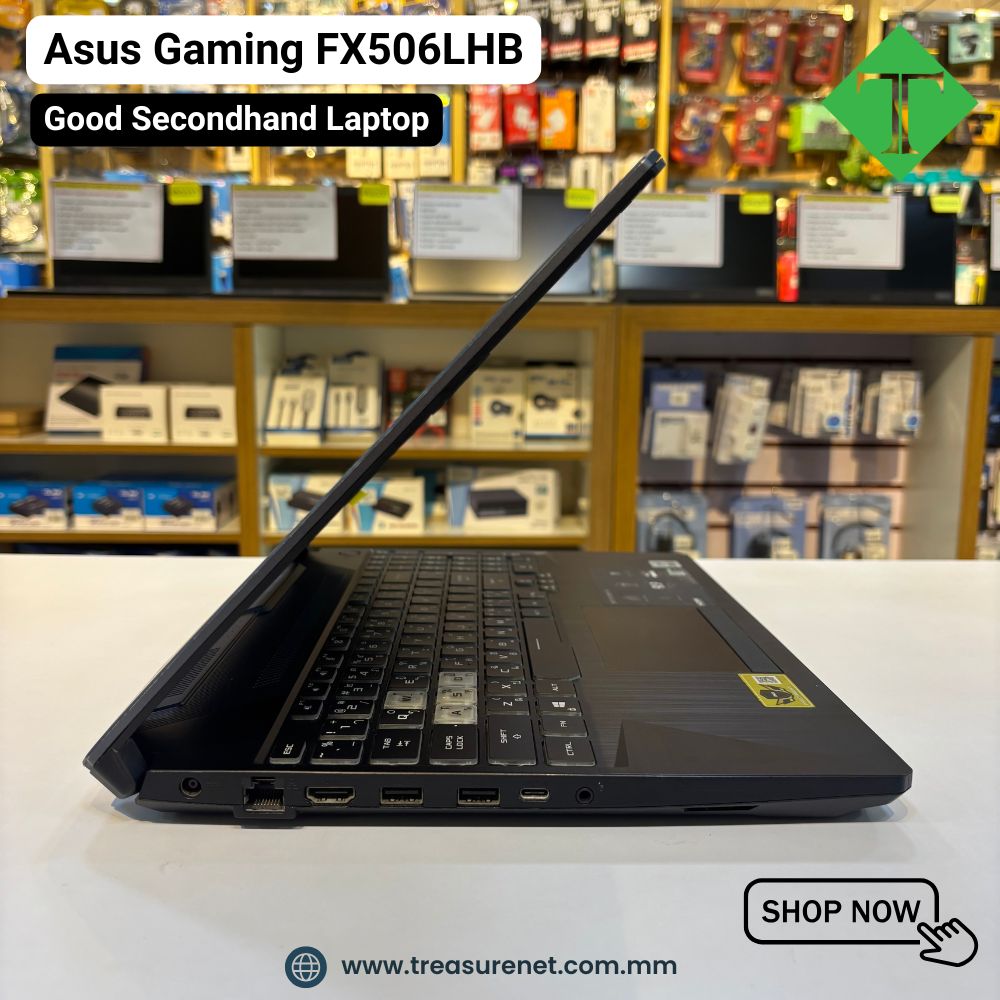 Asus Gaming FX506LHB (i5- 10300H, 8GB, SSD 512GB, GTX1650 4GB, 15.6") Black