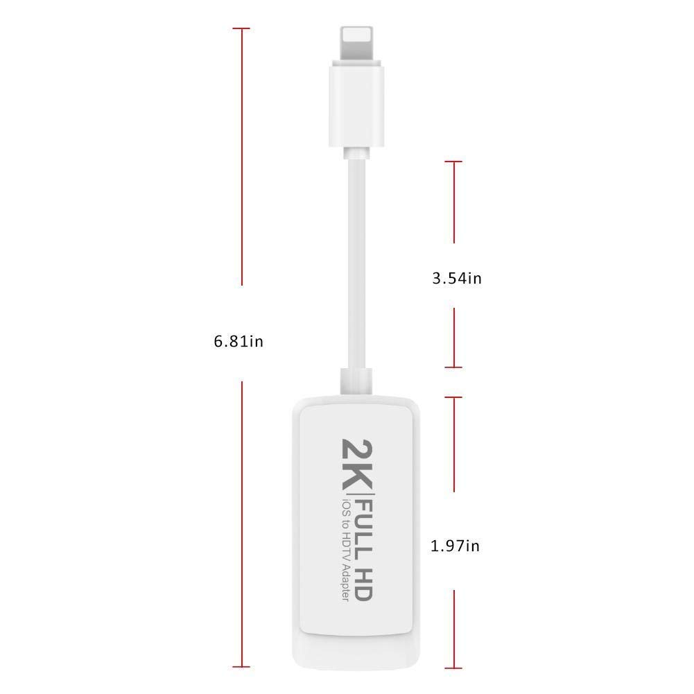 Lightning AV Cable (Mobile Phone to HDTV) ios