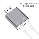 USB Sound nCard HIFI Magic Voice 7.1 Channel