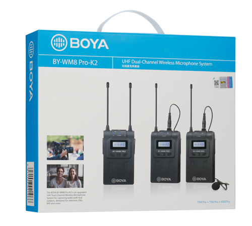 BOYA Microphone BY WM-8 Pro K2