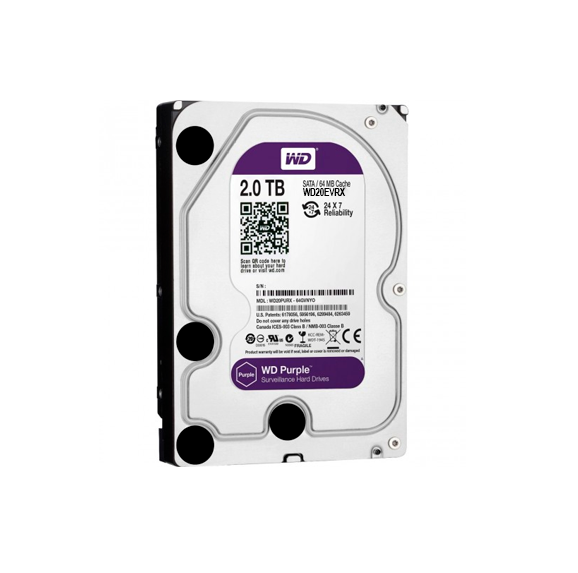 WD 2TB Surveillance CCTV HDD