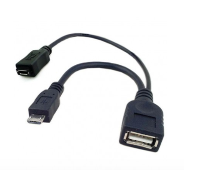 USB F to Micro USB M + F