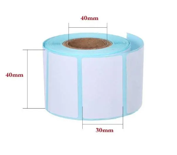 Barcode Label Sticker 40x30 (800) Pcs Direct Thermal