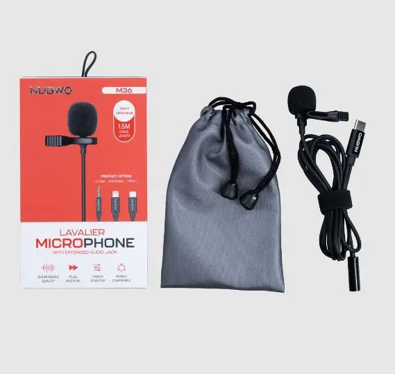 NUBWO M36 Lavlier Microphone (3.5mm Audio Jac)