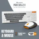 NUBWO NKM-631 Bluetooth Keyboard and Mouse (Thai Layout)