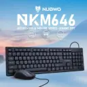 Nubwo NKM646 Wired Keyboard + Mouse Combo Set